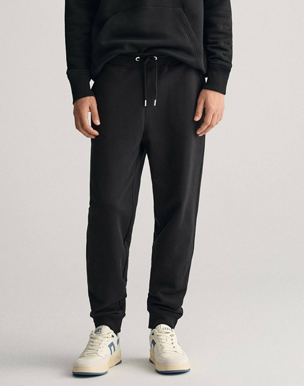 Gant Reg Shield Sweatpants Men Clothes Trousers Sweat Pants Black Cotton,Synthetic 3G2009026 5 Male Sweat Pants Black