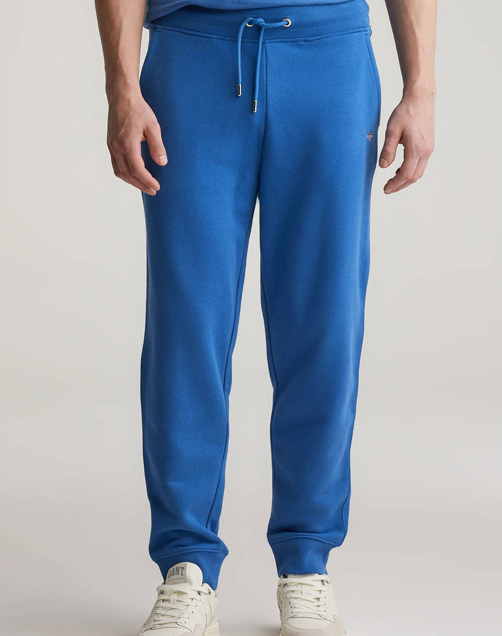 Gant Reg Shield Sweatpants Men Clothes Trousers Sweat Pants Blue Cotton,Synthetic 3G2009026 407 Male Sweat Pants Blue