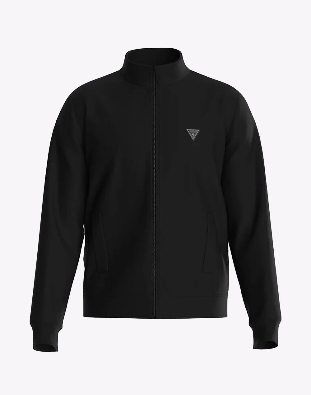 Guess Technical Jacket Men Men Clothes Outerwear Jackets Black Elastic,Synthetic M4Yl13Wez70 Jblk Male Jackets Black