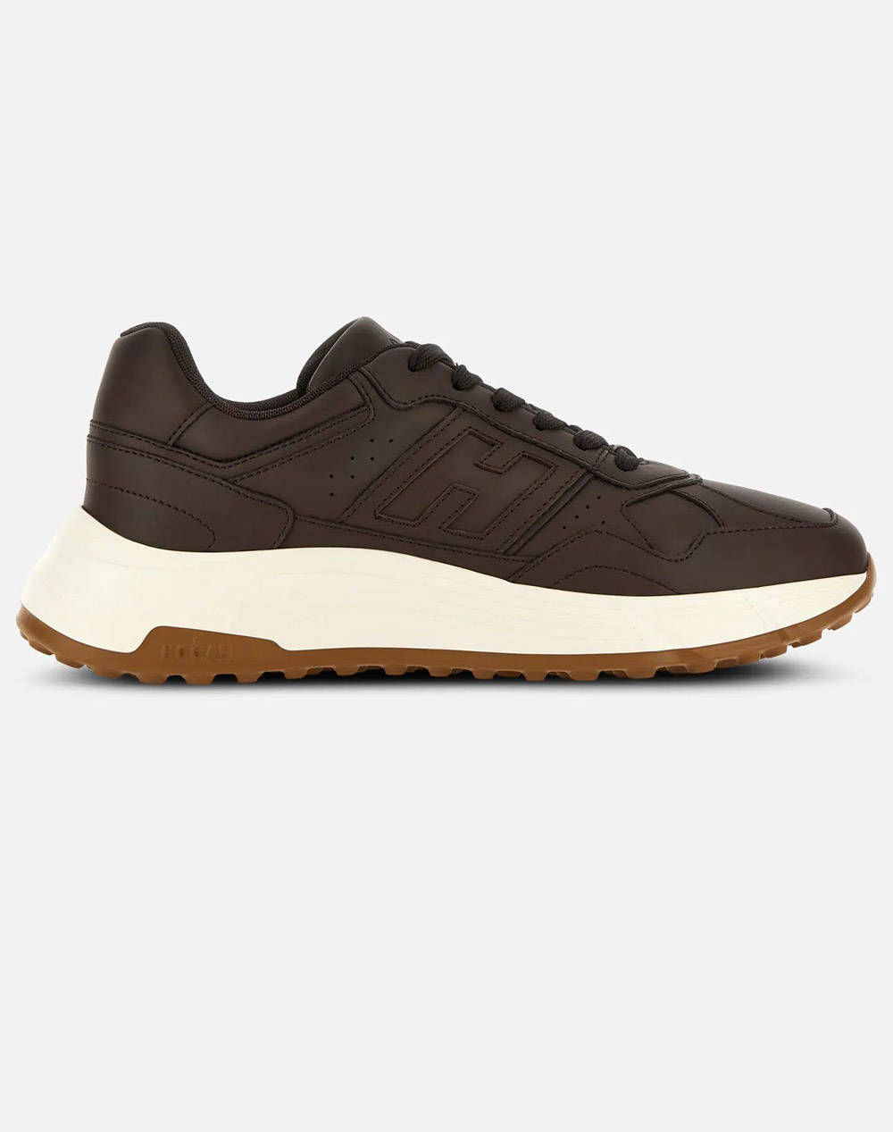 Men Sports Shoes Shoes Darkbrown Leather,Suede Hxm5630Fk70 0Zls610 Male Shoes Brown