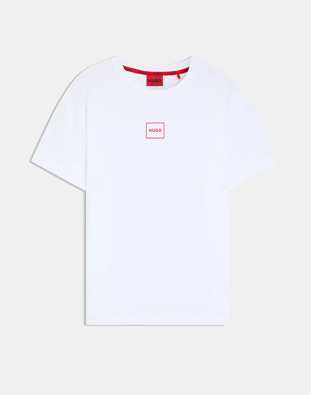 Hugo Laze T Shirt 10261152 01 Men Clothes T Shirts & Sweatshirts T Shirts Offwhite Cotton,Elastic 50525236 101 Male T-Shirts