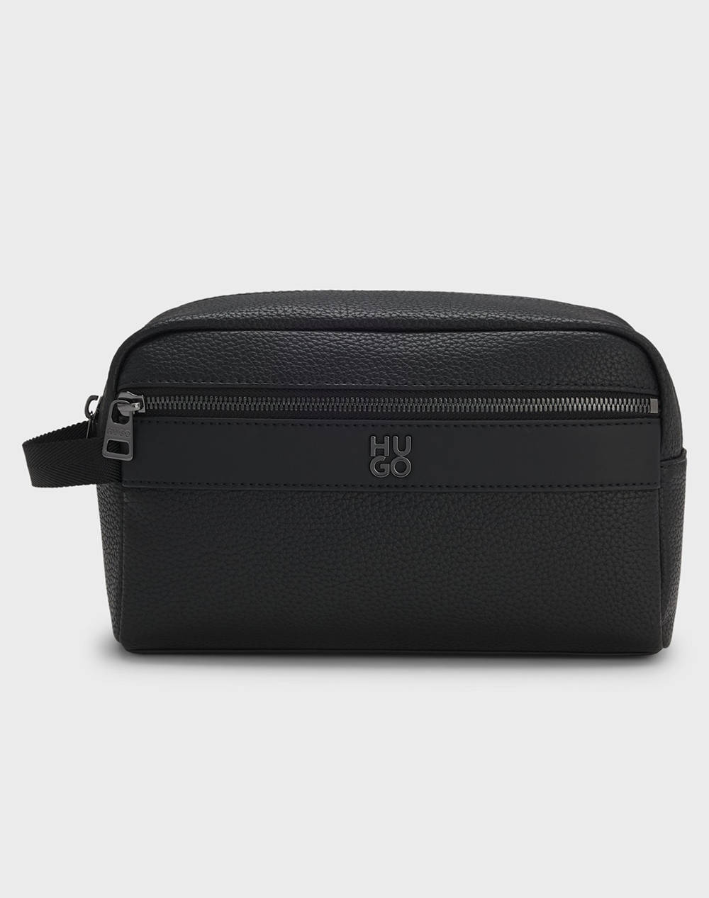 Hugo Quantic_Washbag 10266594 01 (Dimensions: 24 X 15.5 X 11Cm.) Men Accessories Bags Black Imitation Leather,Synthetic 50552293 001 Male Bags Black
