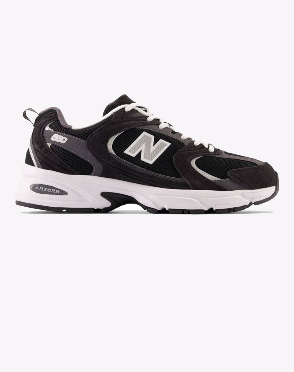 New Balance 530 Classics Shoes Men Sports Shoes Shoes Black Synthetic,Fabric Mr530Cc D Male Shoes Black