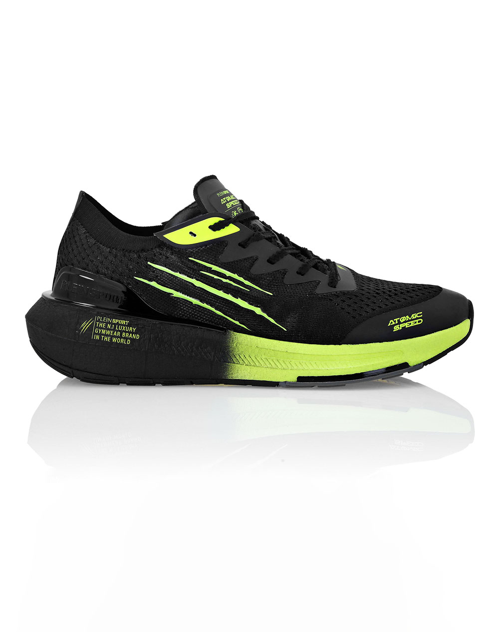 Plein Aaes Usc0856 Ste003N Atomic Speed // Gen.X.05 Sneaker Low Plein Sport Ανδρας Αθλητικα Παπουτσια Παπουτσια Black Συνθετικουφασμα Aaes Usc0856