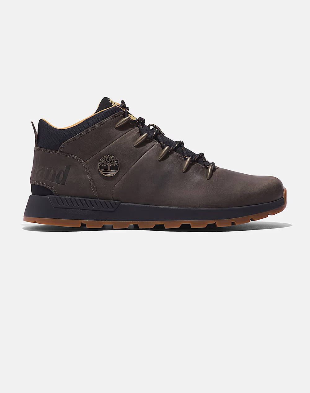 Timberland Sprint Trekker Mid Lace Up Sneaker Men Footwear Sneakers Mixed Leather,Fabric Tb0A657Z 033 Male Sneakers