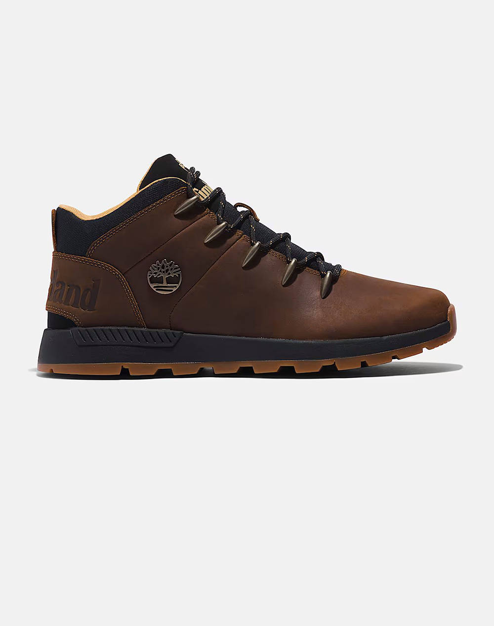 Timberland Sprint Trekker Mid Lace Up Sneaker Men Footwear Sneakers Brown Leather,Fabric Tb0A67Tg 943 Male Sneakers Brown