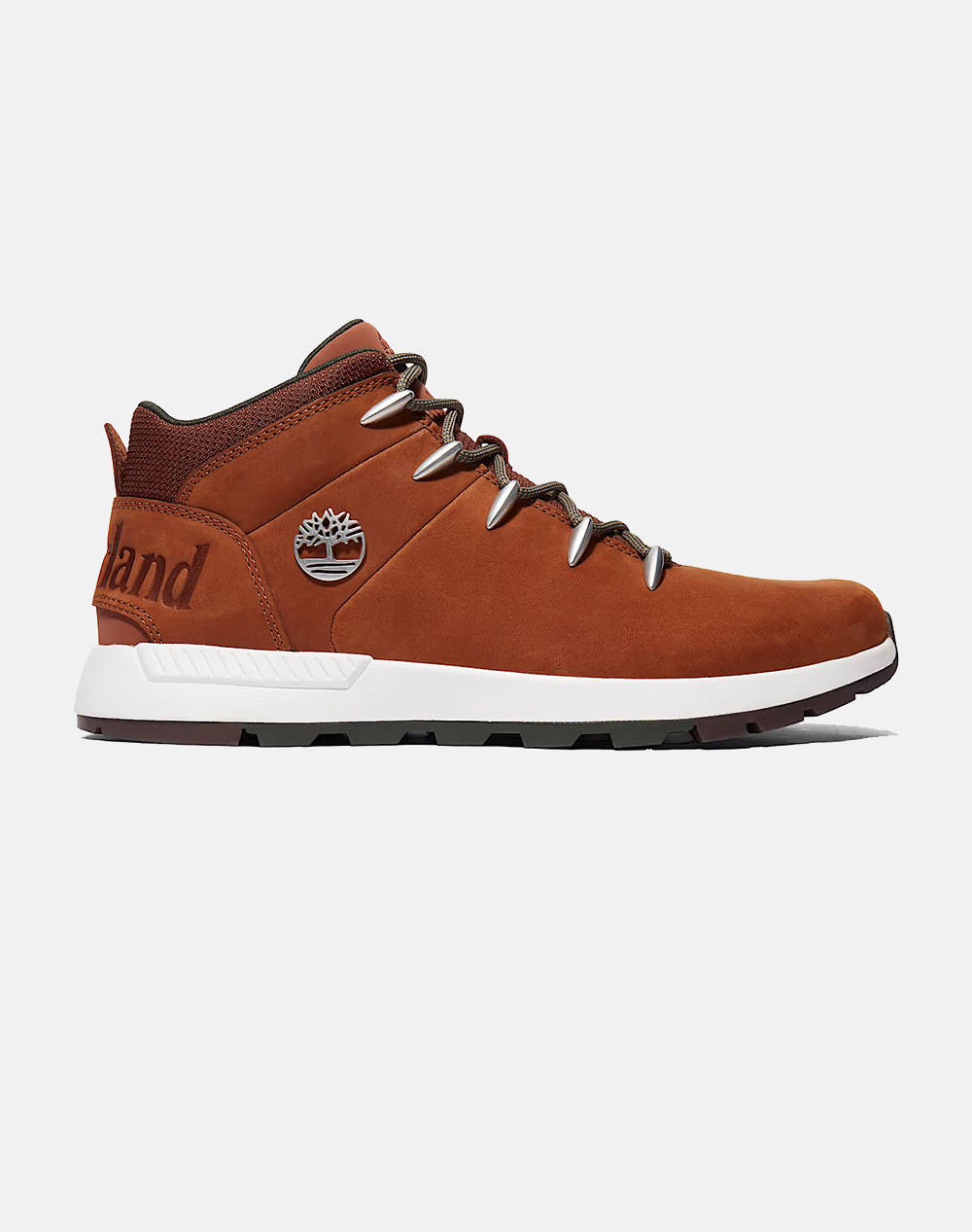 Timberland Sprint Trekker Mid Lace Up Sneaker Men Footwear Sneakers Brown Leather,Fabric Tb0A25Dc F13 Male Sneakers Brown