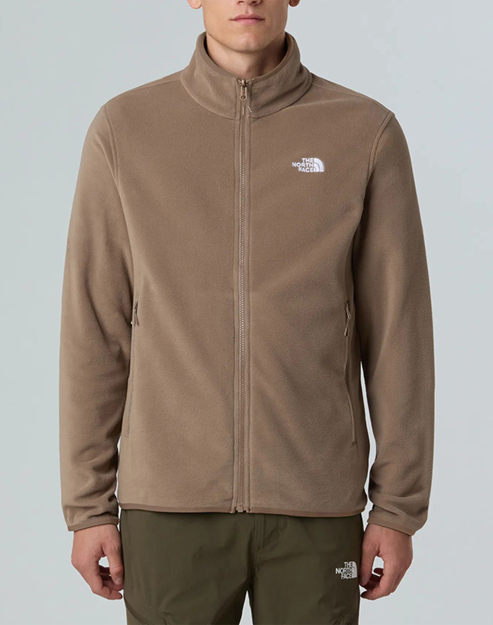 The North Face M Glacier Flc Jkt Ανδρας Ρουχα Πανωφορια Μπουφαν Brown Συνθετικο Nf0A8D0R Nfbow