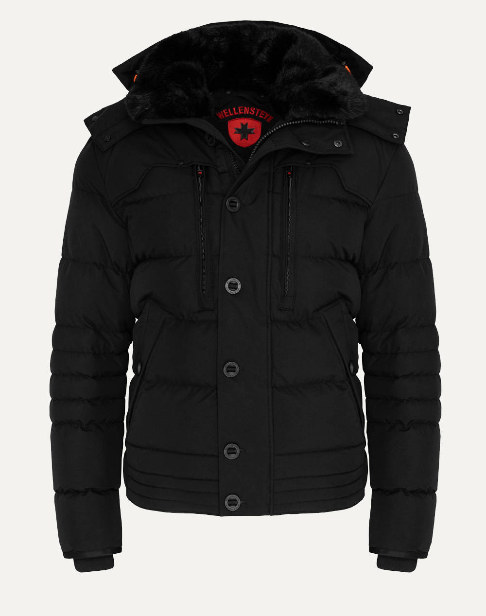 Wellensteyn Jacket Ανδρας Ρουχα Πανωφορια Μπουφαν Black Συνθετικο Stad 565 Schwarz