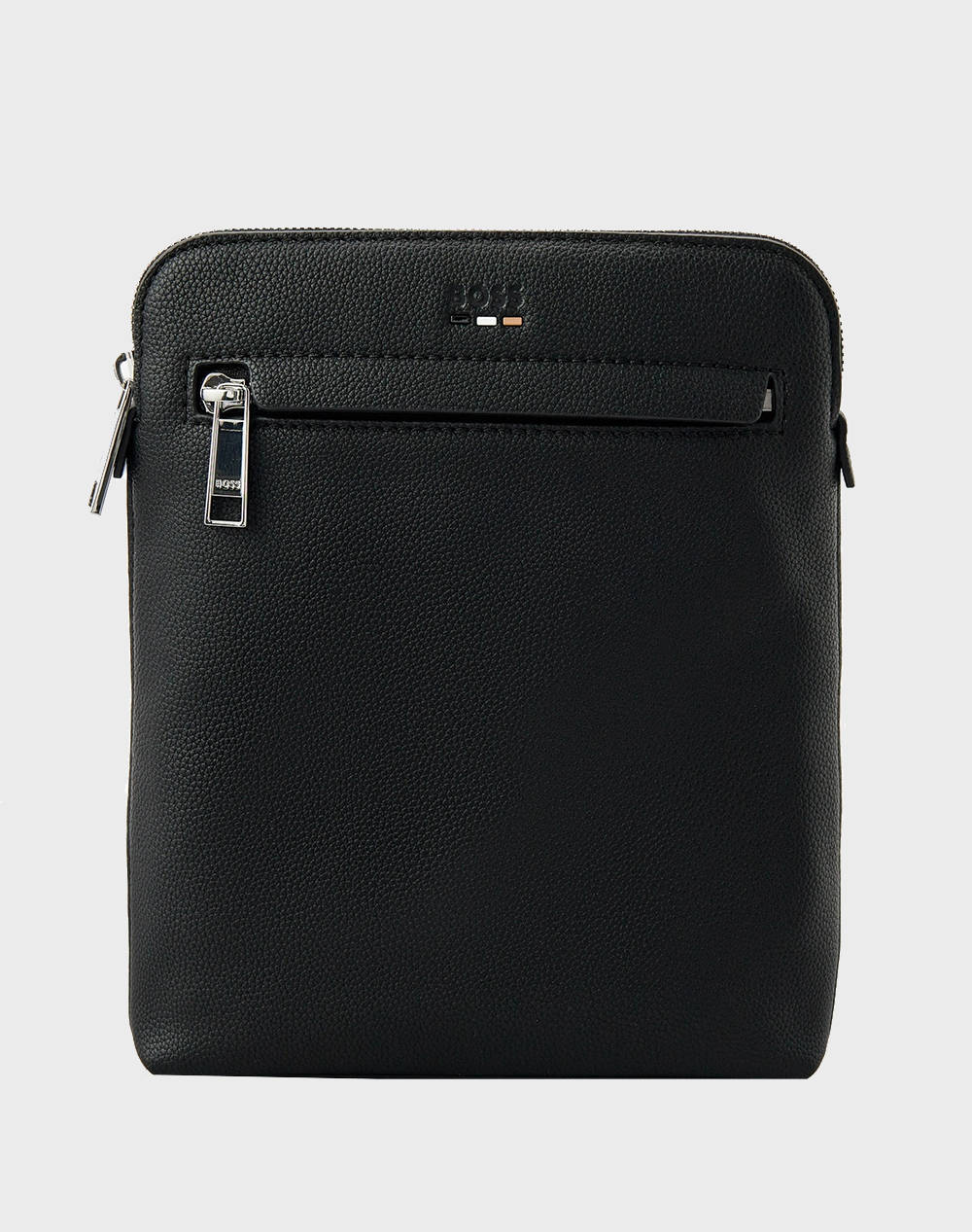 Boss Ray_S Zip Env N. 10263216 01 (Dimensions: 21 X 24 X 3.5Cm.) Men Accessories Bags Black Imitation Leather,Synthetic 50536477 001 Male Bags Black