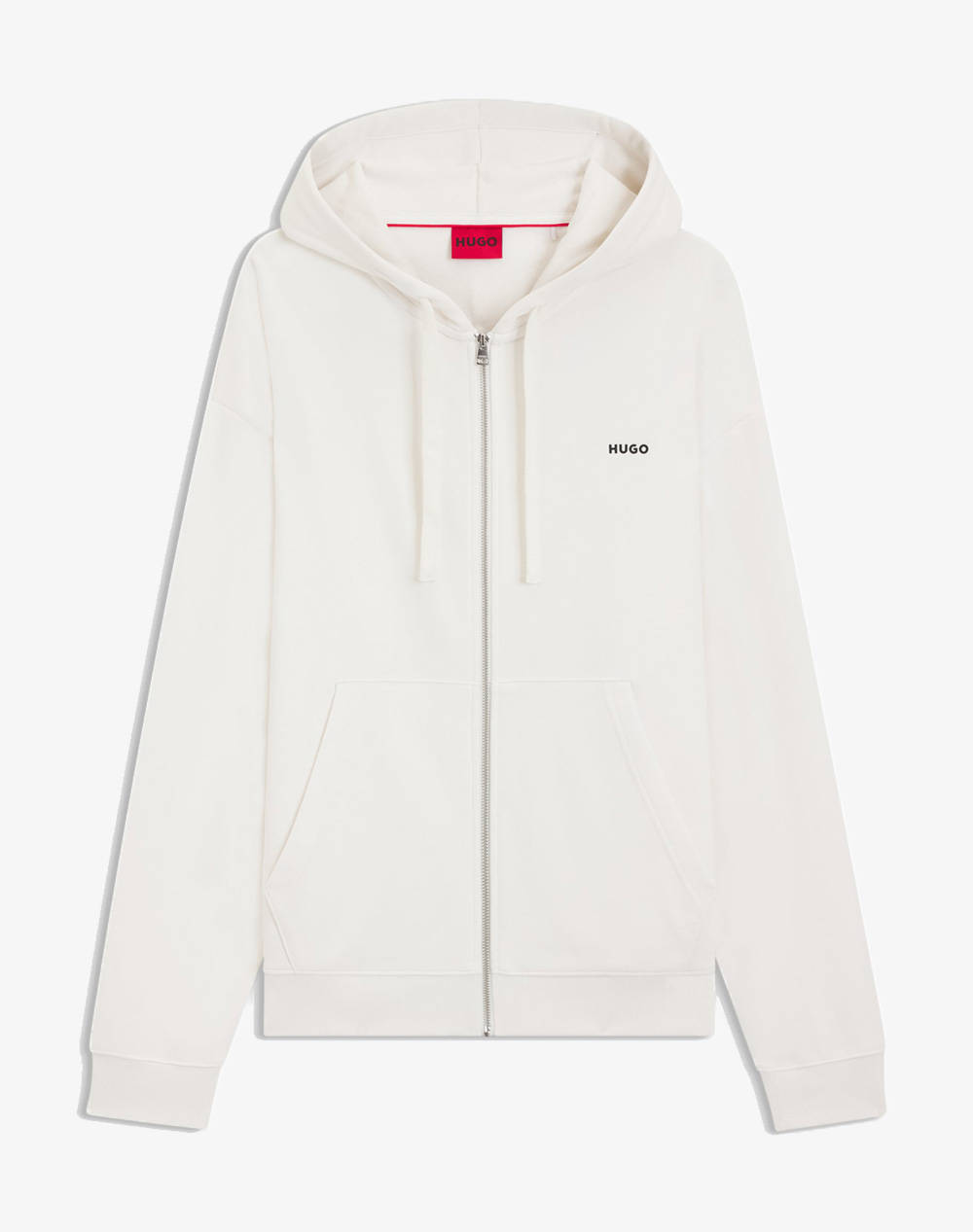 Men Clothes Jackets Zip Through Hoodies Offwhite Cotton 50548651 102 Male Zip Through Hoodies
