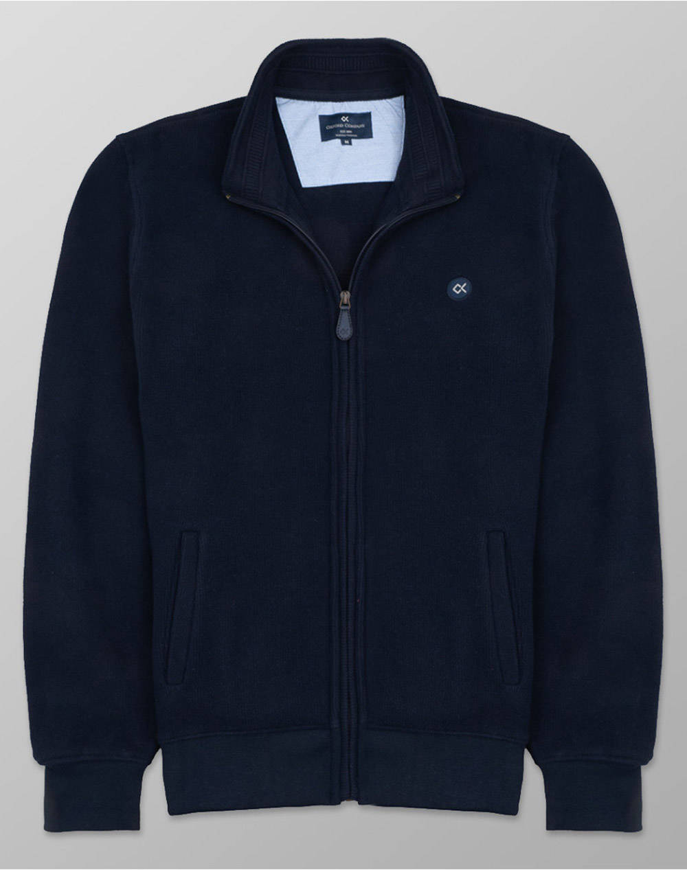 Men Clothes Jackets Zip Through Hoodies Darkblue Cotton,Synthetic F214 Jw60.01 01 Male Zip Through Hoodies Blue