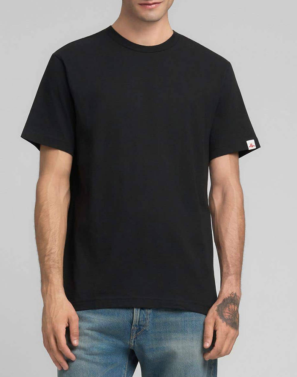 Replay Maco Men Clothes T Shirts & Sweatshirts T Shirts Black Cotton M3018 .000.2660 098 Male T-Shirts Black