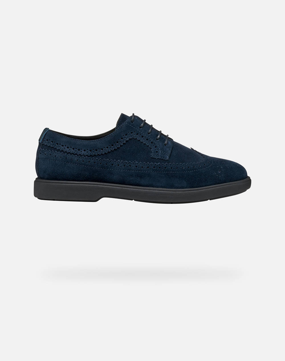 Geox U Spherica Ec17 E – Suede Men Footwear Oxfords Navyblue Leather U55Lae00022C4002 C4002 Male Oxfords Blue