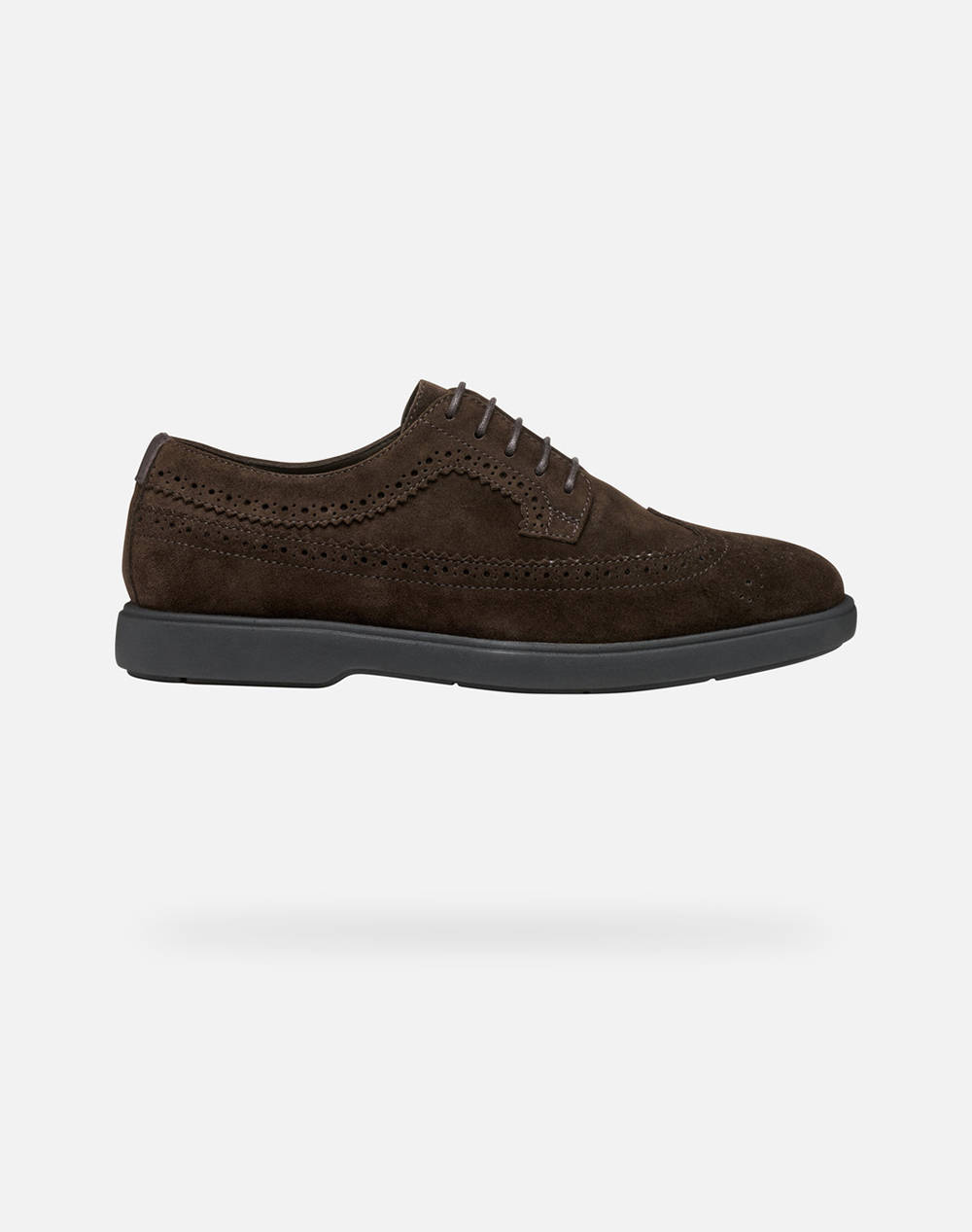 Geox U Spherica Ec17 E – Suede Men Footwear Oxfords Darkbrown Leather U55Lae00022C6021 C6021 Male Oxfords Brown