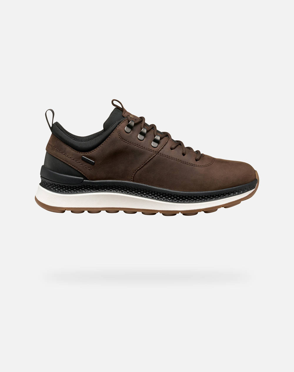 Geox U Spherica Actif X2 B Abx A Men Sports Shoes Shoes Darkbrown Leather,Synthetic,Fabric U56Hma00045C6006 C6006 Male Shoes Brown