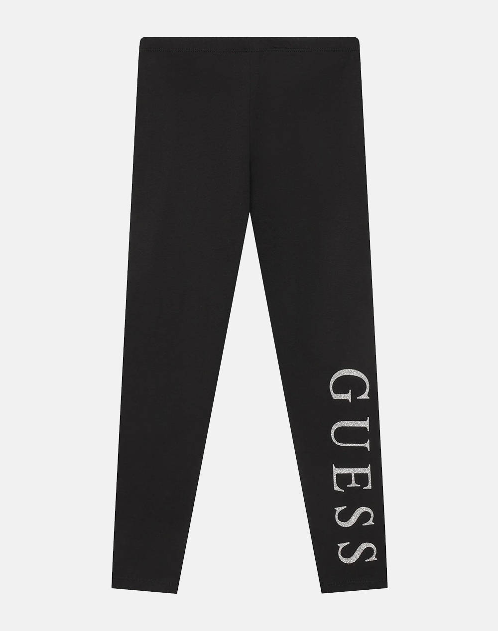 Guess Leggings Kids Girl Pants Kids Girl Clothes Sweatsuits Black Cotton,Elastic J93B11J1314 Jblk Female Sweatsuits Black