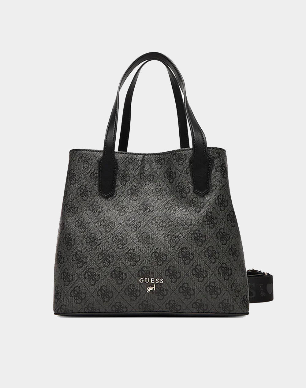 Guess Shopping Bag Kids Girl (Dimensions: 21 X 25 X 11Cm.) Kids Accessories Bags & Backpacks Black Imitation Leather J5Yz01Wfmf0 Jblk Female Bags &