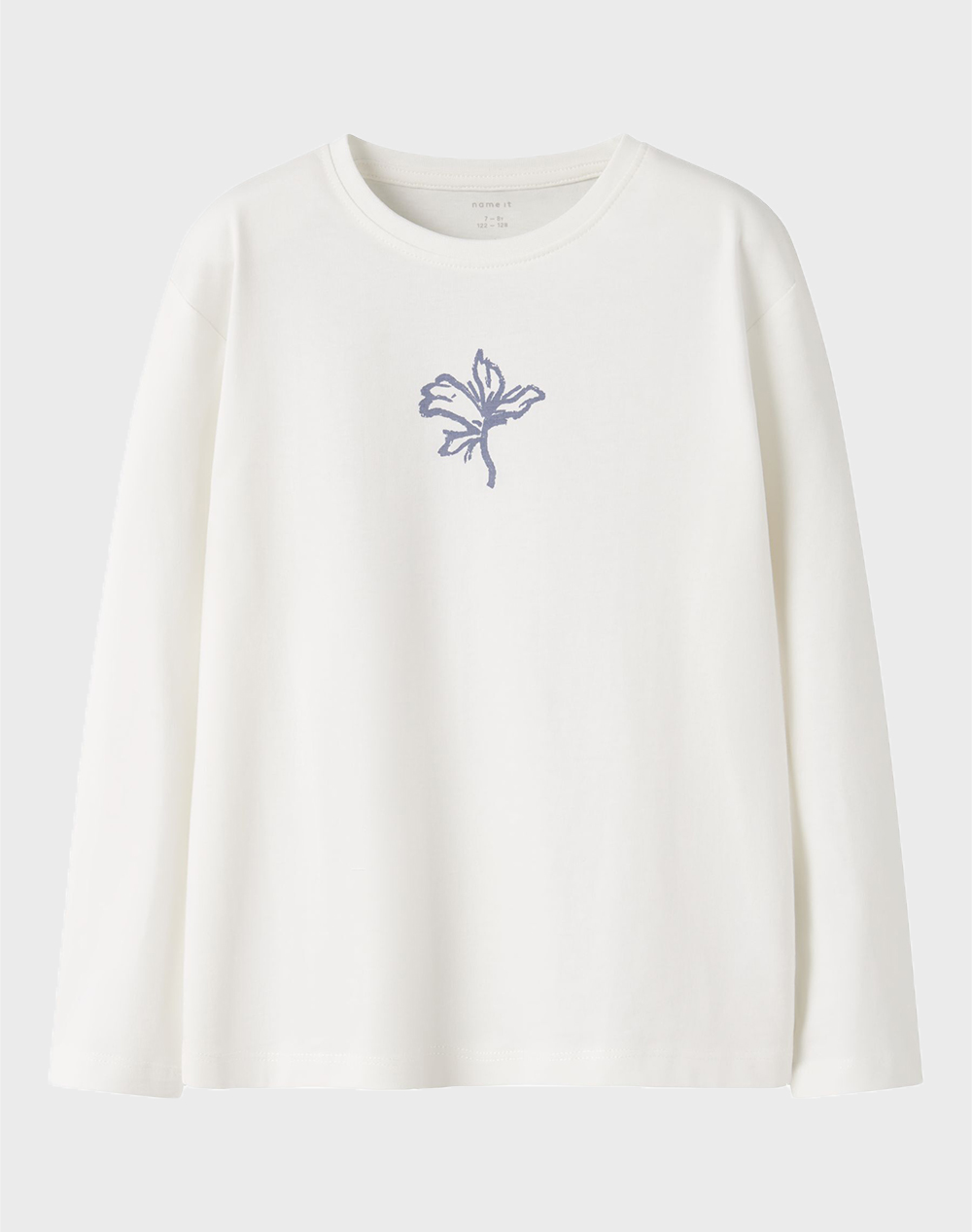 Name It Nkfolga Nreg Ls Top Παιδι Κοριτσι Ρουχα Μπλουζες Offwhite Βαμβακι 13248144 Cloud Dancer - Koolfly