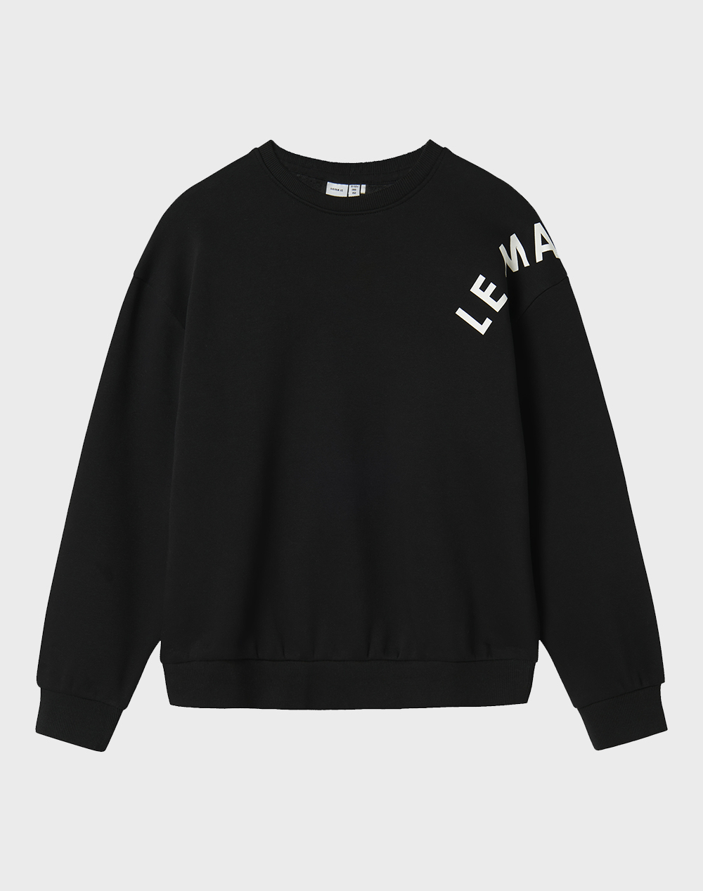 Name It Nkfodika Ls Rlx Sweat Bru Bf Παιδι Κοριτσι Αθλητικα Ανω Ενδυση Φουτερ Black Βαμβακι,Συνθετικο 13247274 Black - Koolfly