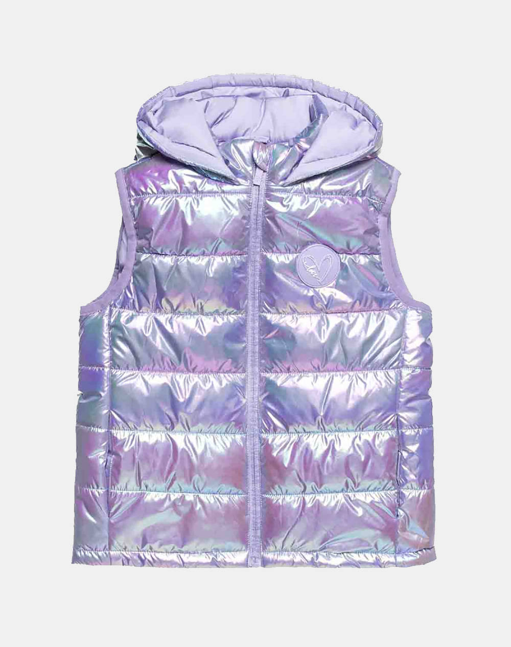 Alouette Vest Jacket Five Star Kids Girl Clothes Vest Jackets Lilac Synthetic 00952973 0042 Female Vest Jackets