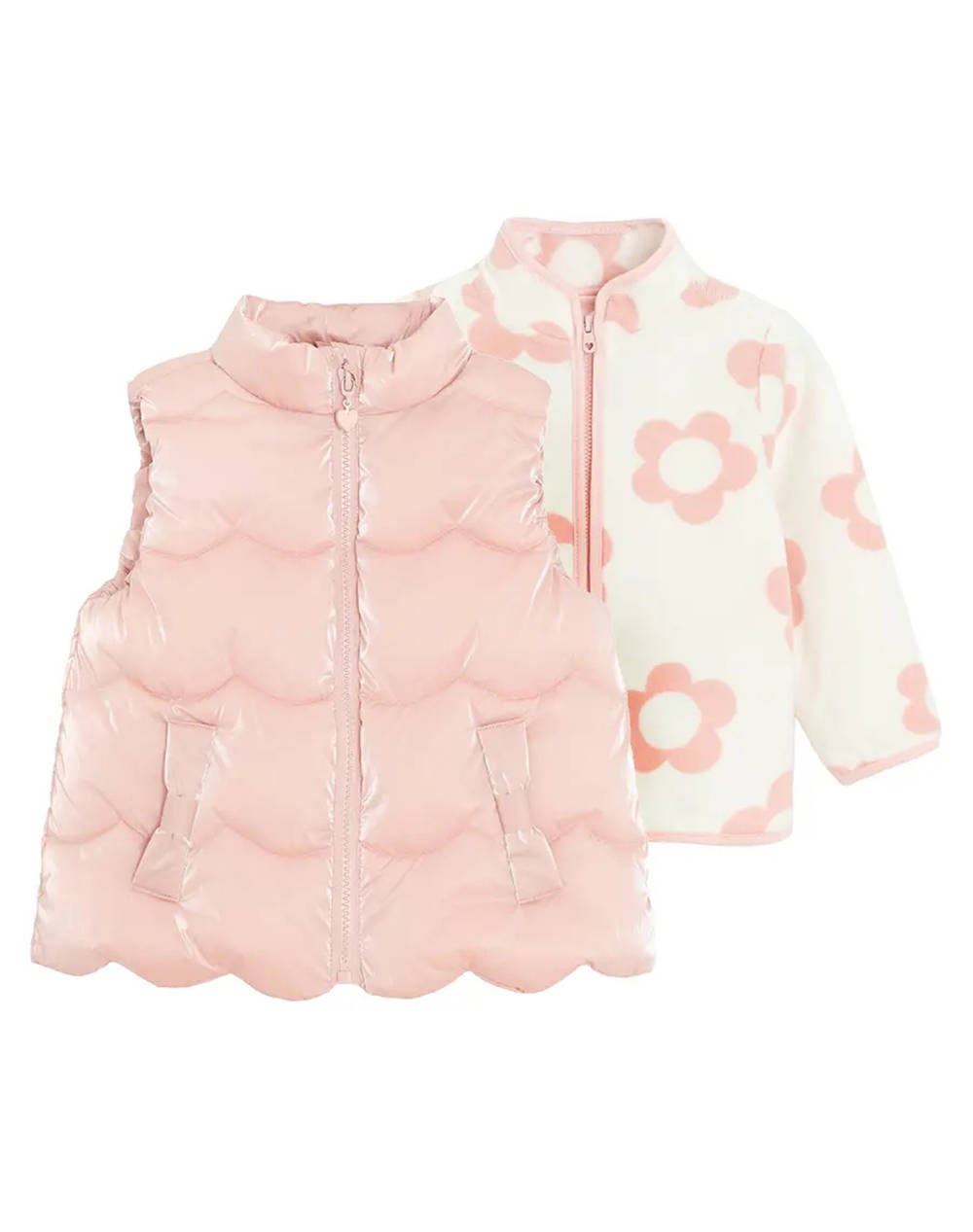 Cool Club Sleeveless Jacket 2 Pcs Girl Kids Girl Clothes Vest Jackets Mixed Synthetic Cog3101491 00 Mix Female Vest Jackets