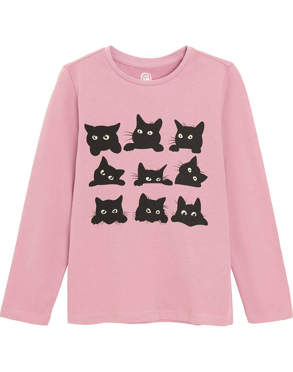 Cool Club Shirt L/S Girl Kids Girl Clothes Shirts Pink Cotton Ccg3110903 Pink Female Shirts