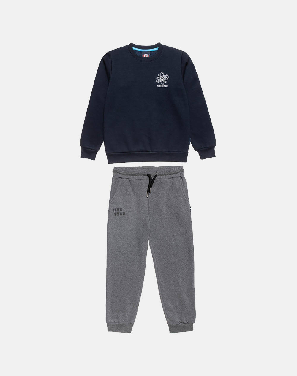 Alouette Five Star Set Kids Boy Sportswear Sets Darkblue Cotton,Synthetic 00930954 0114 Male Sets Blue