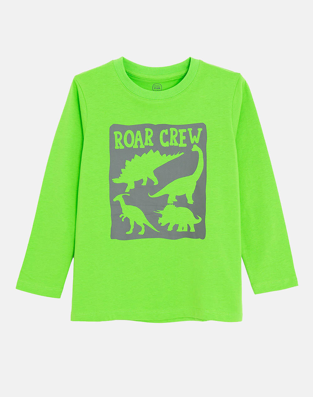 Kids Boy Clothes T Shirts Lime Cotton Ccb3110682 Green Male T-Shirts