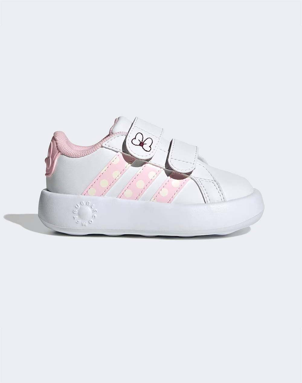 Adidas Grand Court Minnie Kids Girl Footwear Sneakers White Synthetic Jr8130 White Female Sneakers