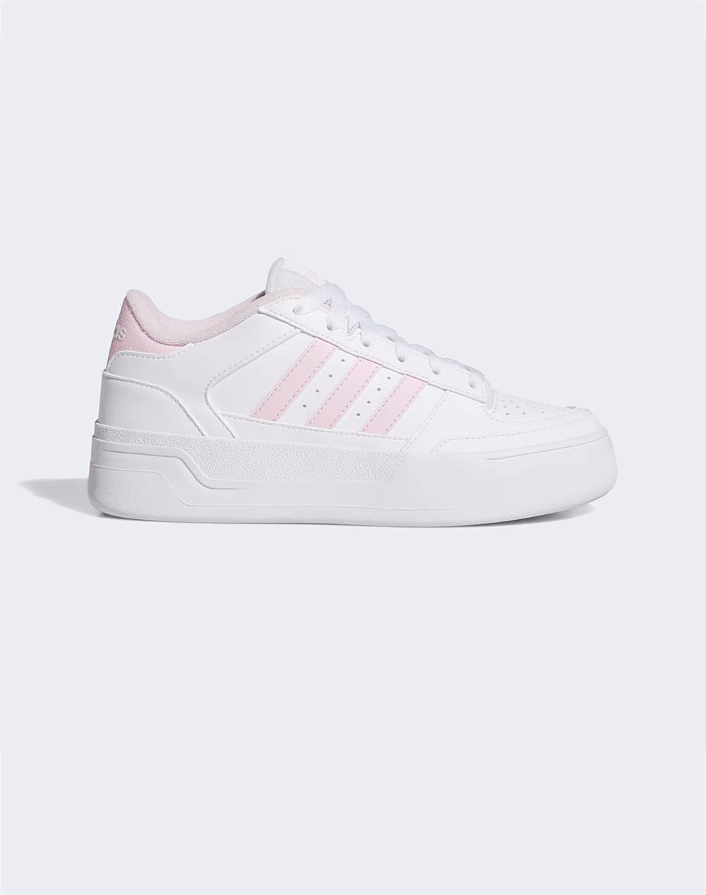Adidas Break Start Bold J Kids Girl Footwear Sneakers White Synthetic Jq0132 White Female Sneakers