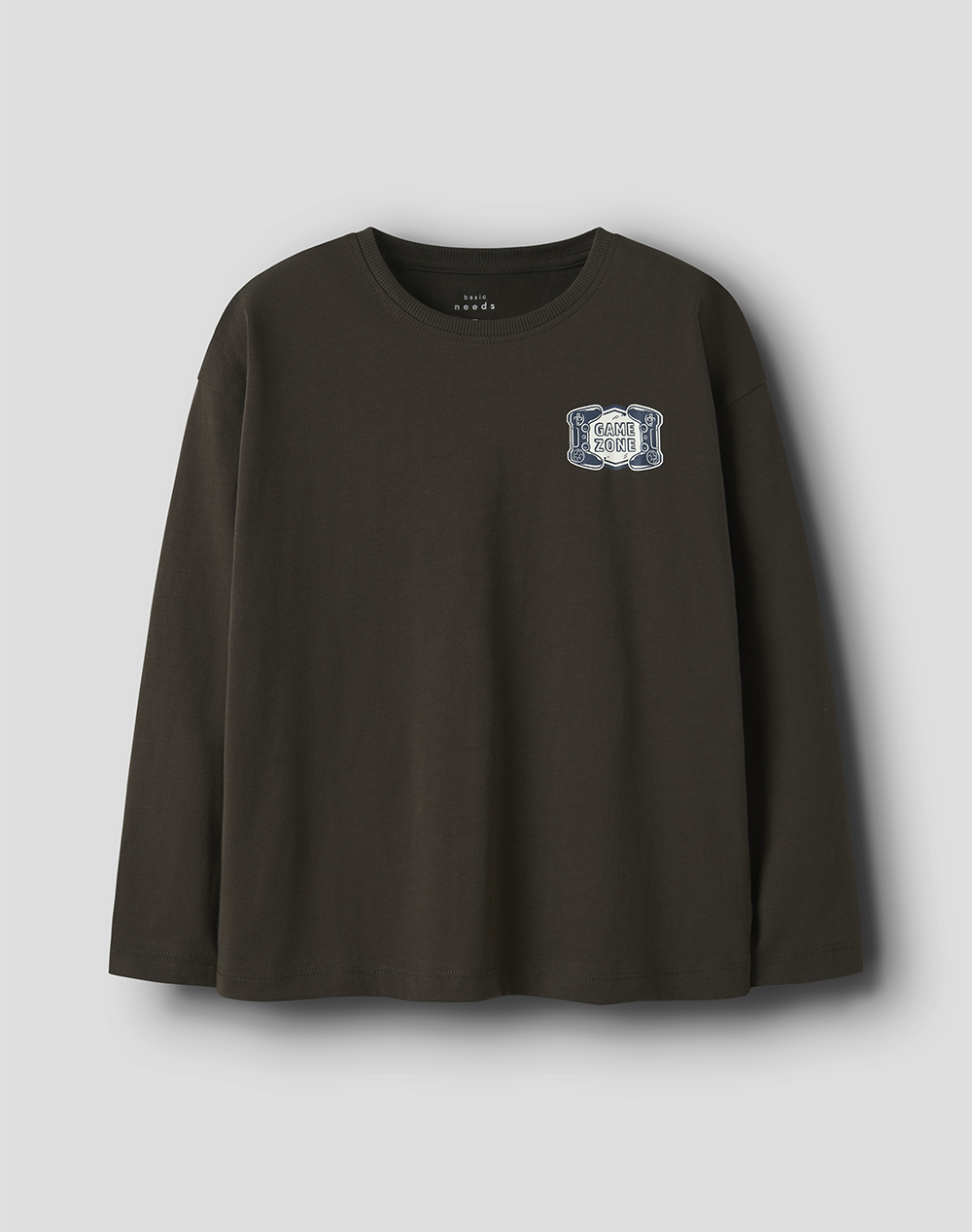 Name It Nkmvictor Ls Rlx Top Παιδι Αγορι Ρουχα Μπλουζες Brown Βαμβακι 13234715 Deliciosogame Zone - Koolfly