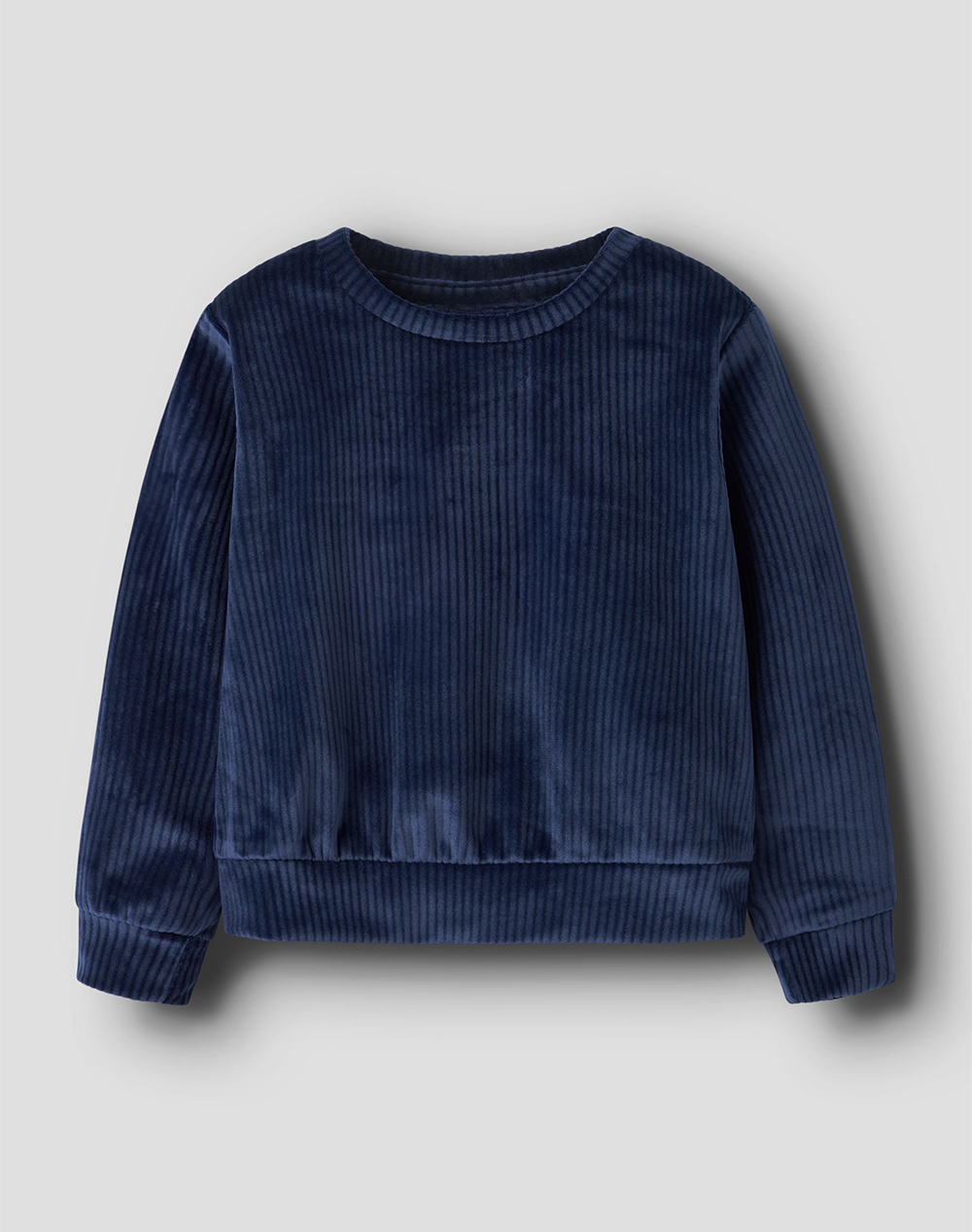 Name It Nmfveloa Ls Velvet Short Top Παιδι Κοριτσι Ρουχα Μπλουζες Navyblue Με Ελαστανσυνθετικο 13235117 Navy Blazer Για Κορίτσι