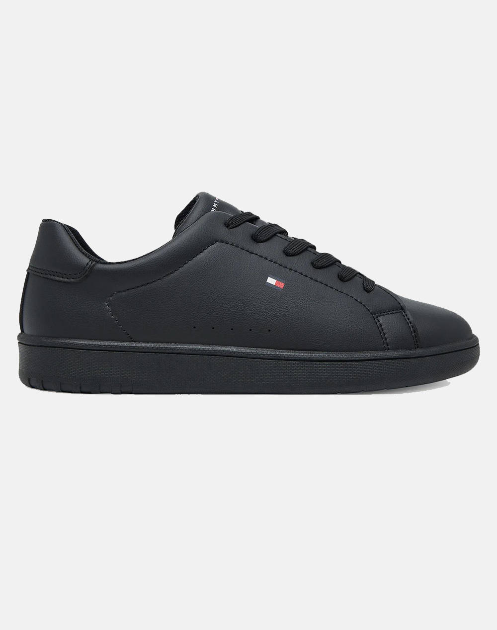 Tommy Hilfiger Low Cut Lace Up Sneaker Kids Girl Footwear Sneakers Black Synthetic T3X9 34073 1355 35 41 999 Unisex Sneakers Black