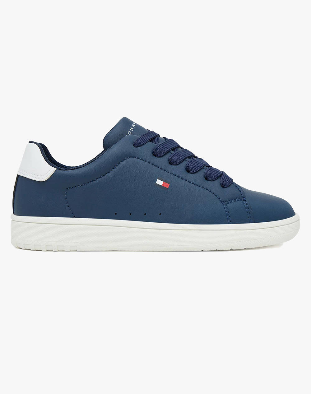 Tommy Hilfiger Low Cut Lace Up Sneaker Kids Girl Footwear Sneakers Blue Synthetic T3X9 34073 1355 35 41 X007 Unisex Sneakers Blue