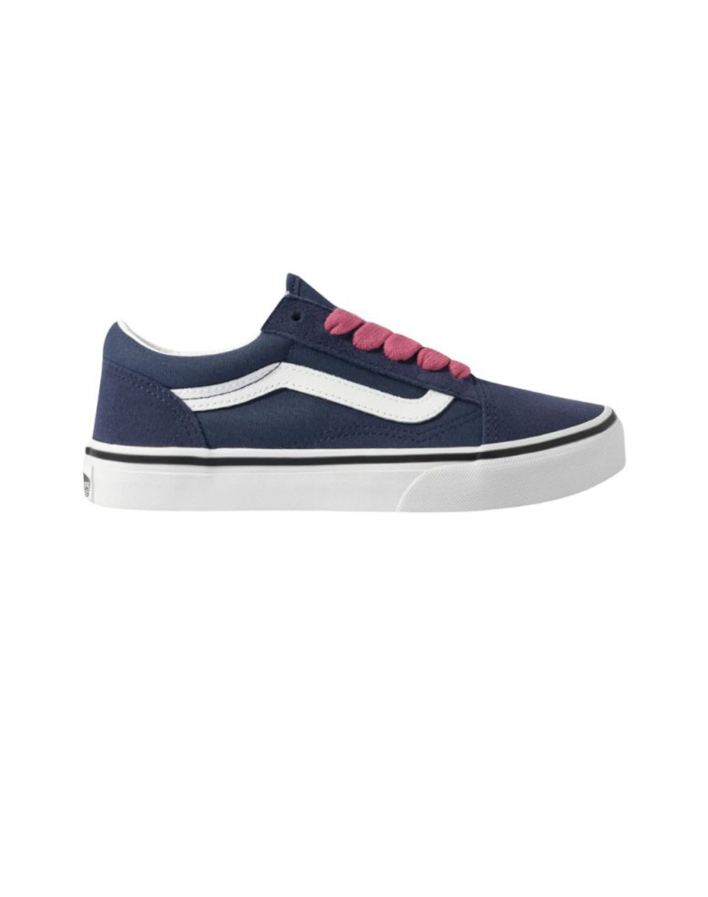 Vans Old Skool Παιδι Κοριτσι Παπουτσια Sneakers Darkblue Σουετυφασμα Vn000Cyvdtw1 Vndtw Για Κορίτσι