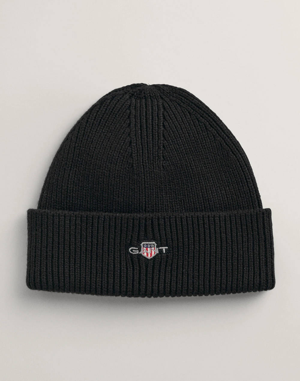 Gant Shield Cotton Beanie Kids Accessories Hats & Beanies Black Cotton,Wool,Synthetic 3G991040 5 Unisex Hats & Beanies Black