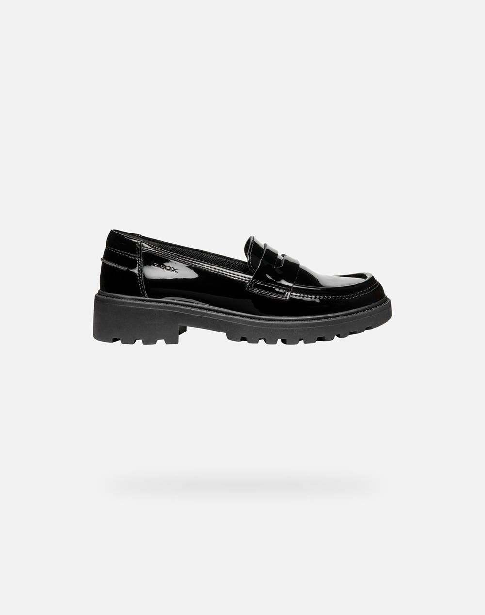 Geox J Casey G. C Synt.Pat Kids Girl Footwear Flats Black Synthetic J3620C000Hhc9999 28 35 C9999 Female Flats Black