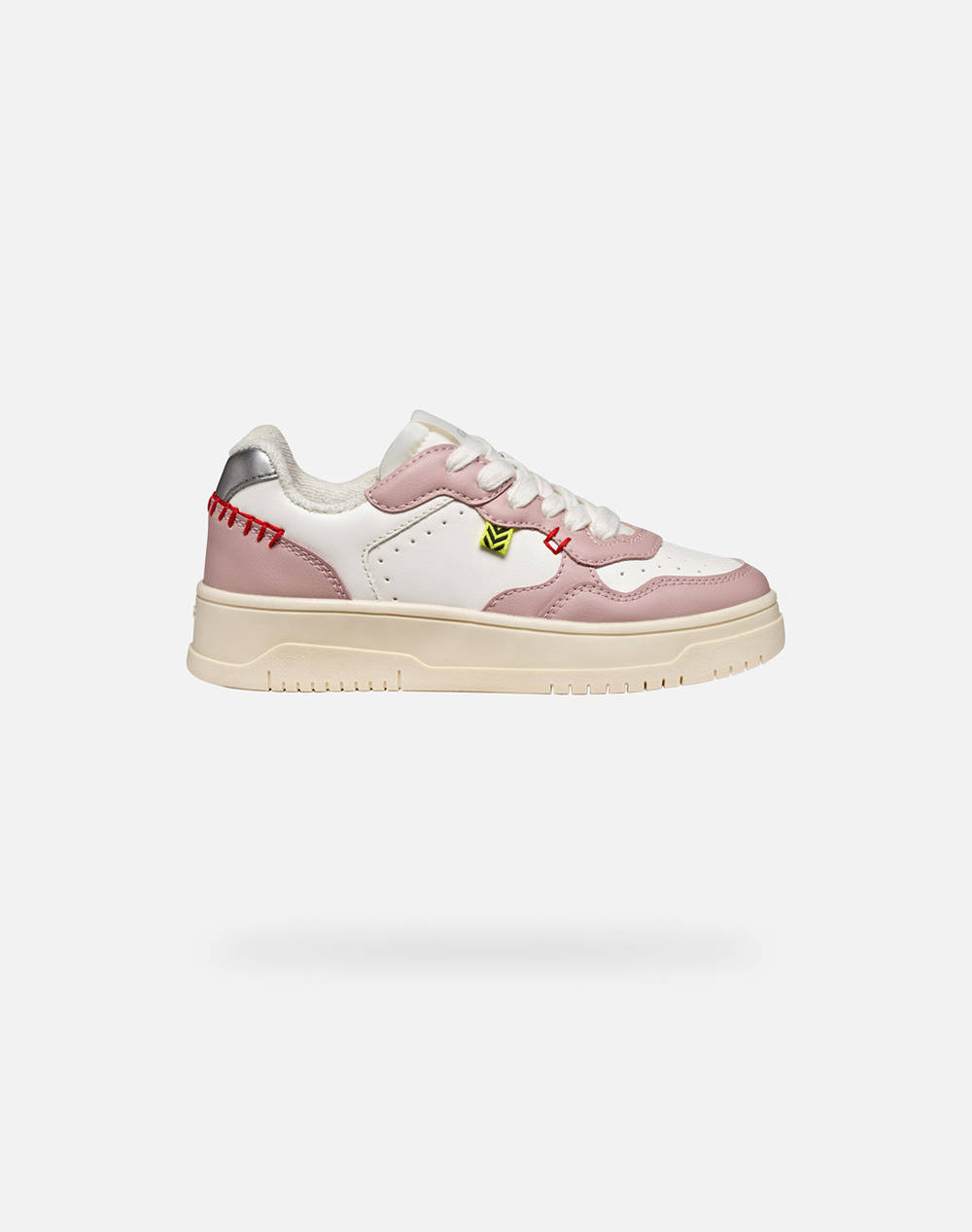 Geox J Lestrella Kids Girl Sportswear Footwear Multi Synthetic,Fabric J56Nlc000Bcc0674 36 41 C0674 Female Footwear
