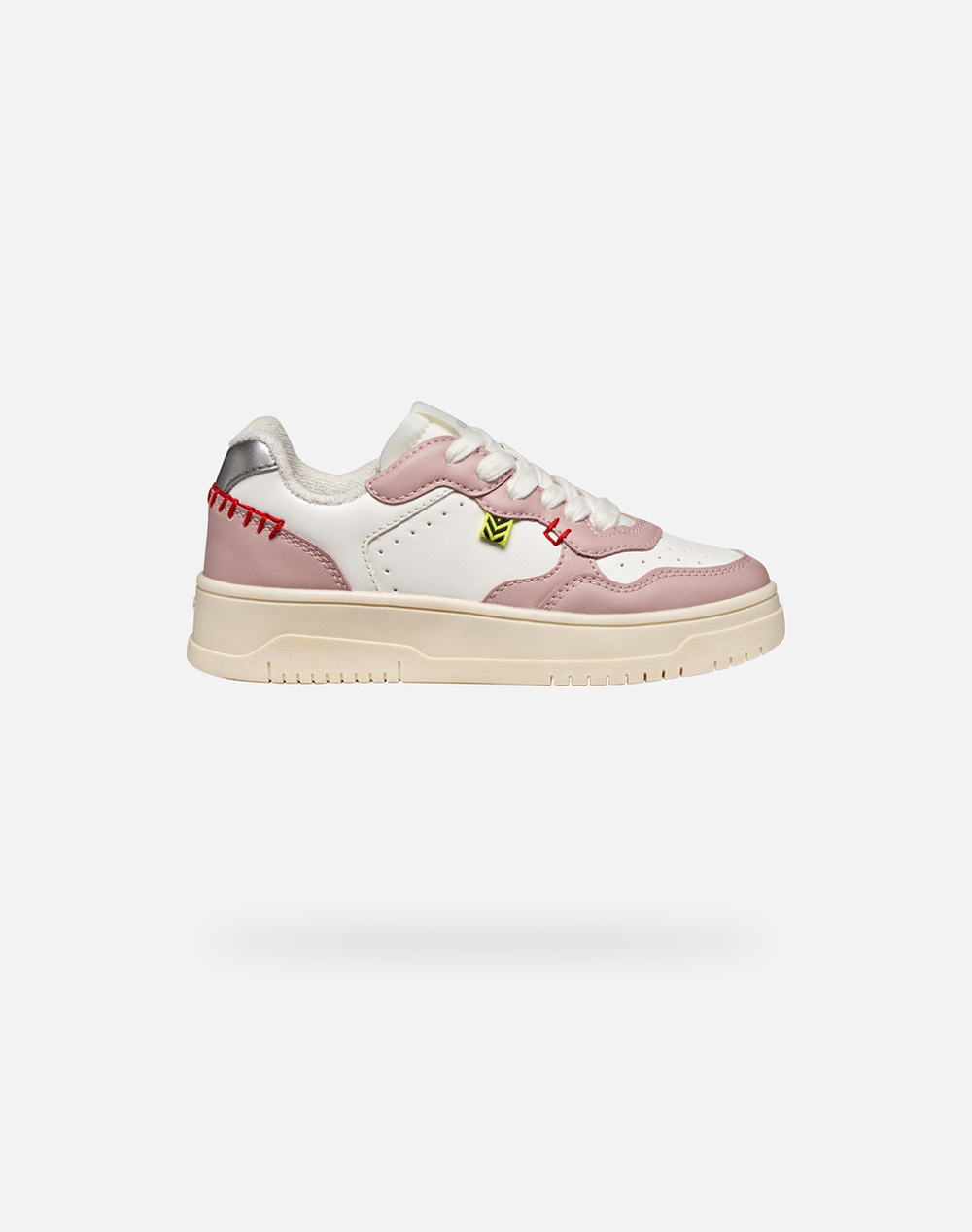 Geox J Lestrella Kids Girl Sportswear Footwear Multi Synthetic,Fabric J56Nlc000Bcc0674 28 35 C0674 Female Footwear