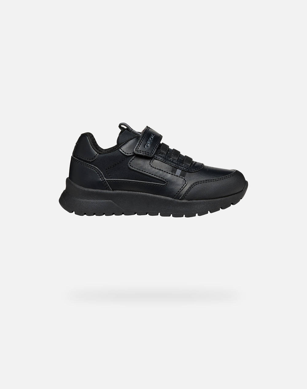 Geox J Briezee B. A Syn.Lea+Nylon Kids Boy Sportswear Footwear Totalblack Synthetic,Fabric J36Gma0Bcfuc9999 28 35 C9999 Male Footwear Black