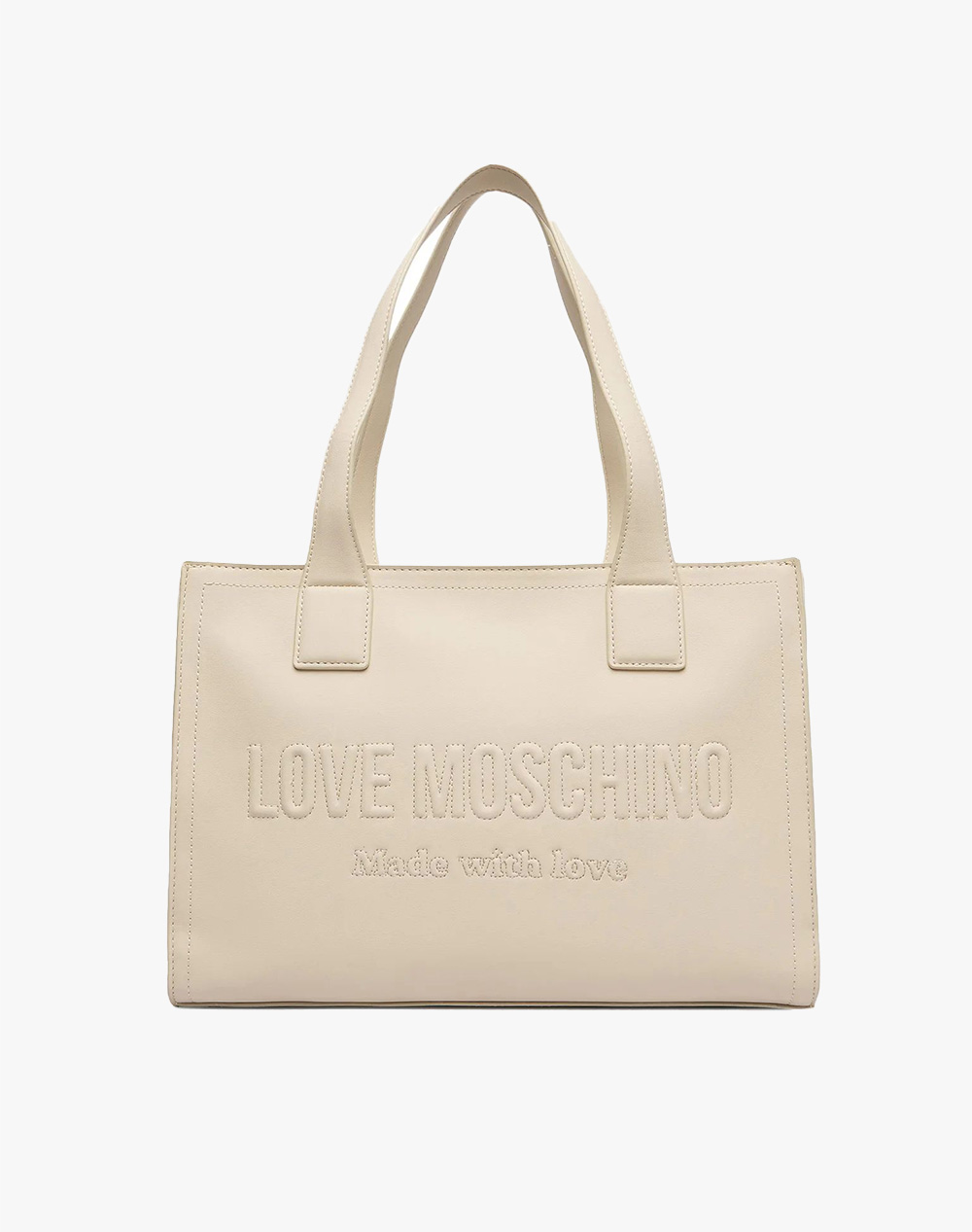 Love Moschino Τσαντα Γυναικα Αξεσουαρ Τσαντες Ecru Απομιμηση Δερματος Jc4045Pp1Ole0 110