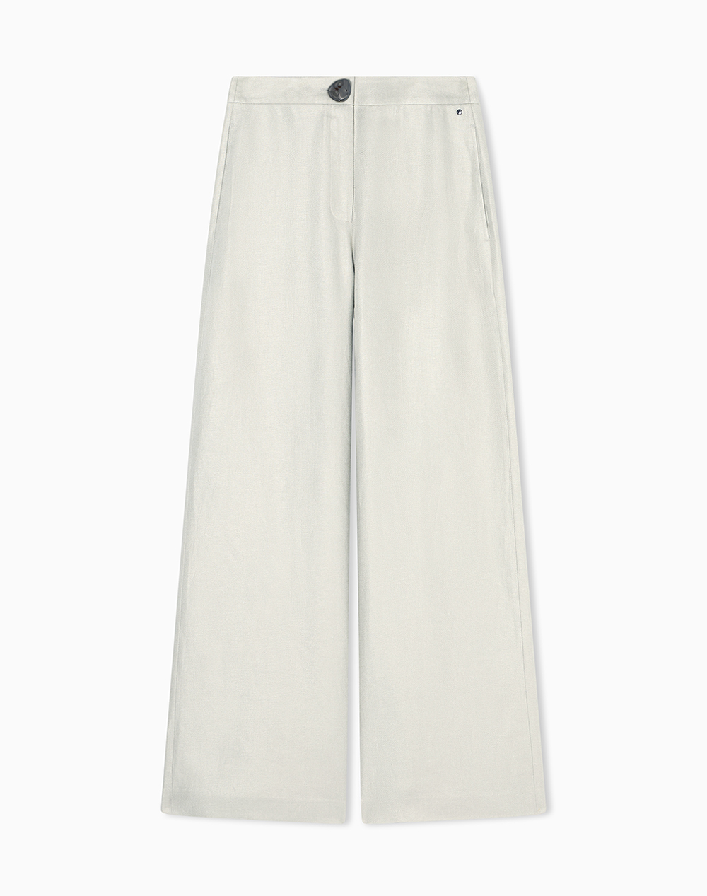 Armani Exchange Trouser Γυναικα Ρουχα Παντελονια Υφασματινα Cream Λινο Xw001982Af21530 U6275