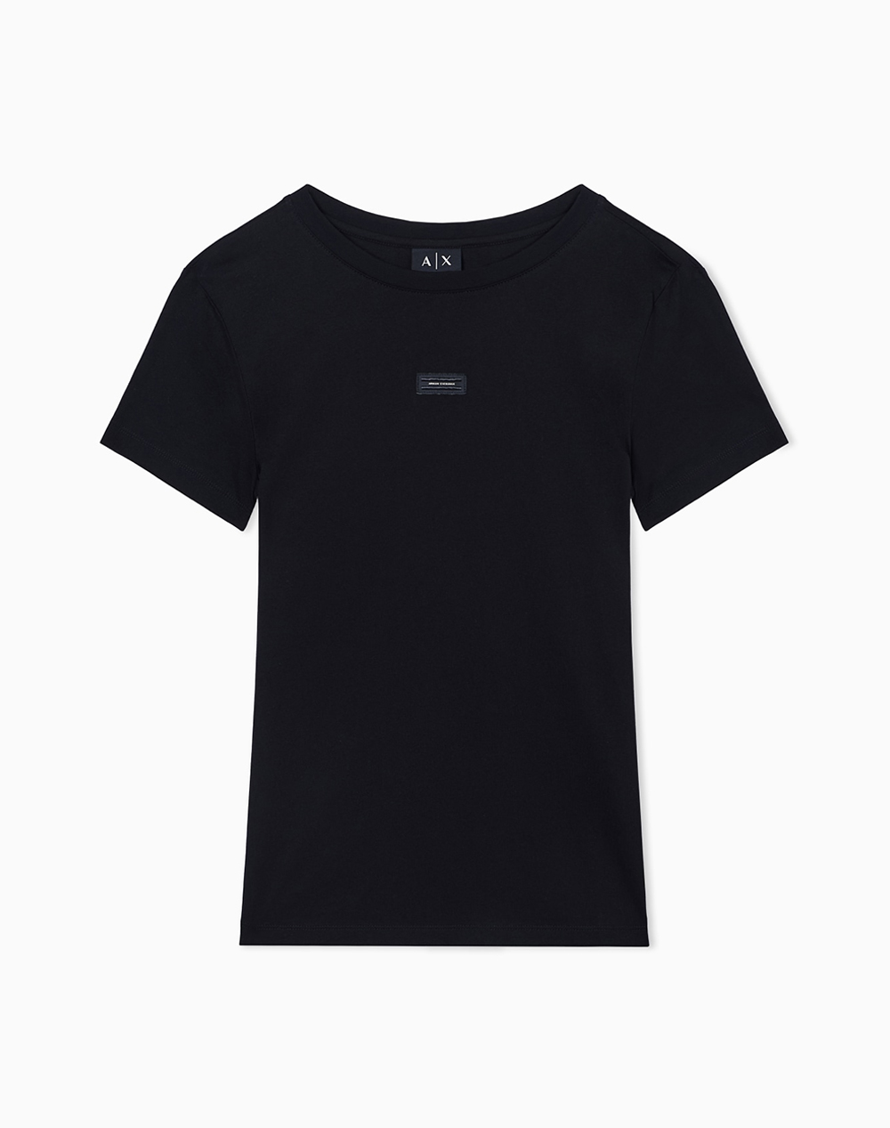 Armani Exchange T Shirt Γυναικα Ρουχα Μπλουζες Τ Shirt Black Βαμβακι Xw002316Af10358 Uc001