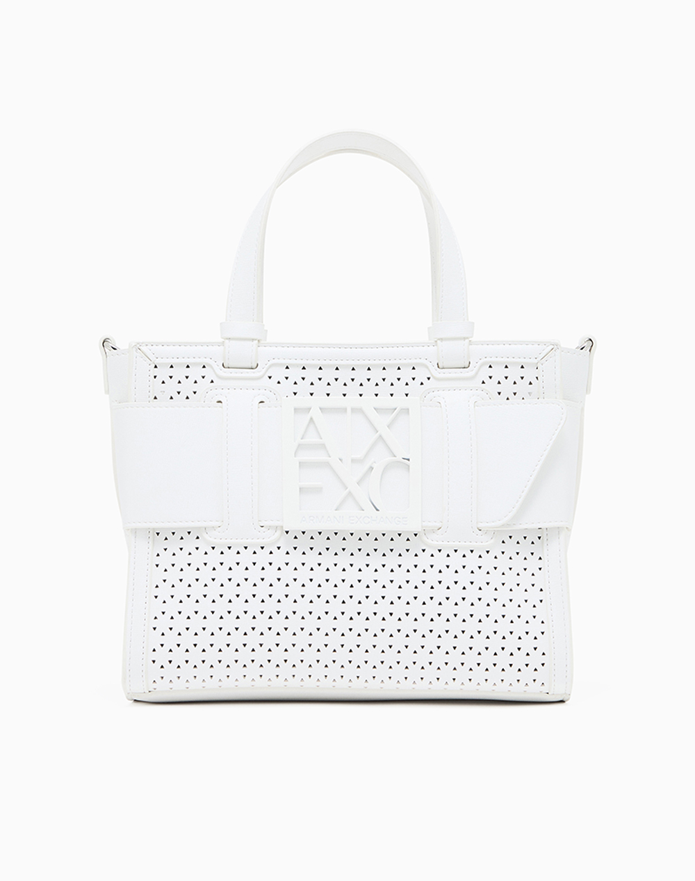 Armani Exchange Shopping Bag Γυναικα Αξεσουαρ Τσαντες Offwhite Απομιμηση Δερματος Xw000392Af22626 U0011