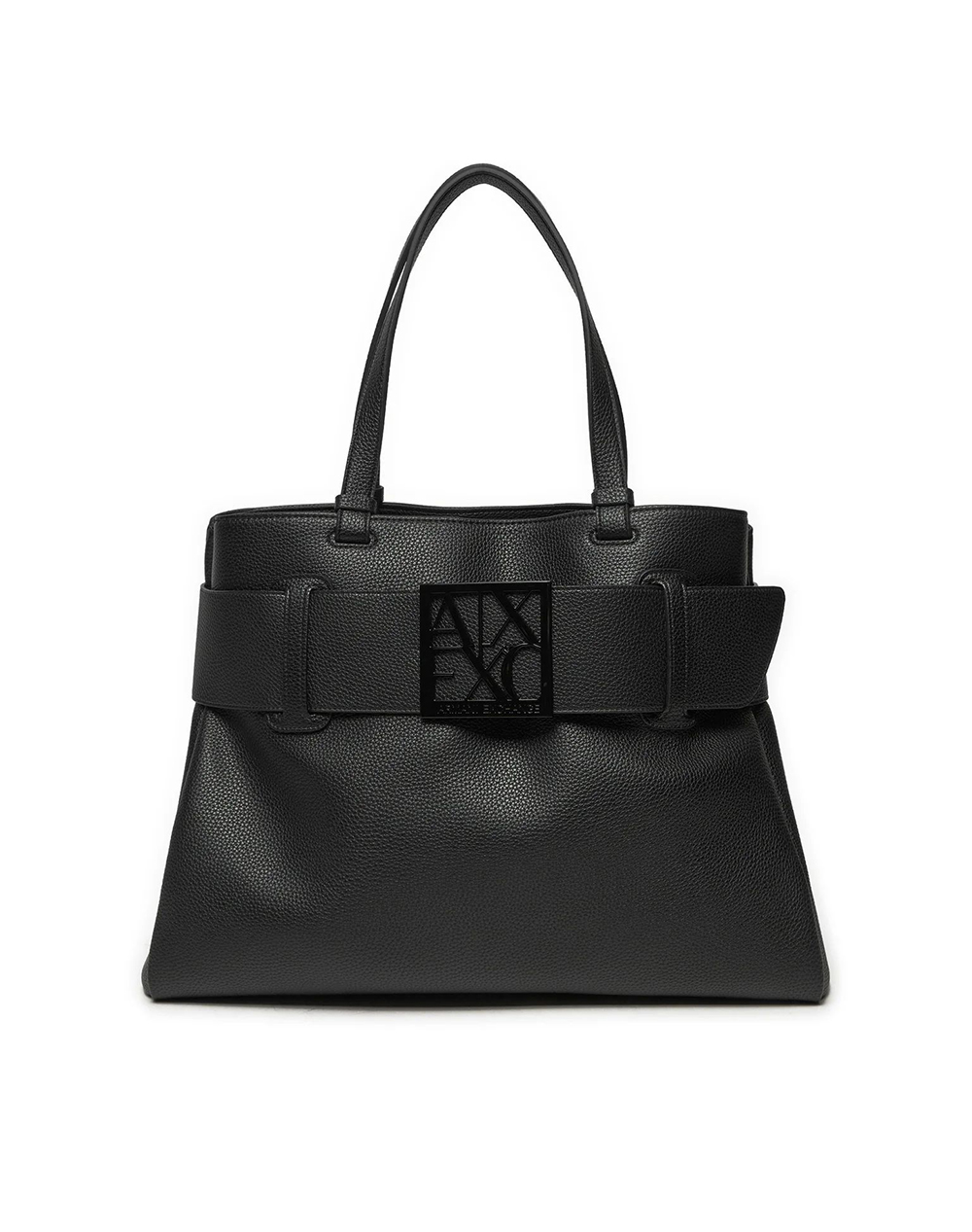 Armani Exchange Shopping Bag Γυναικα Αξεσουαρ Τσαντες Black Απομιμηση Δερματοςσυνθετικο Xw000284Af11902 Uc001