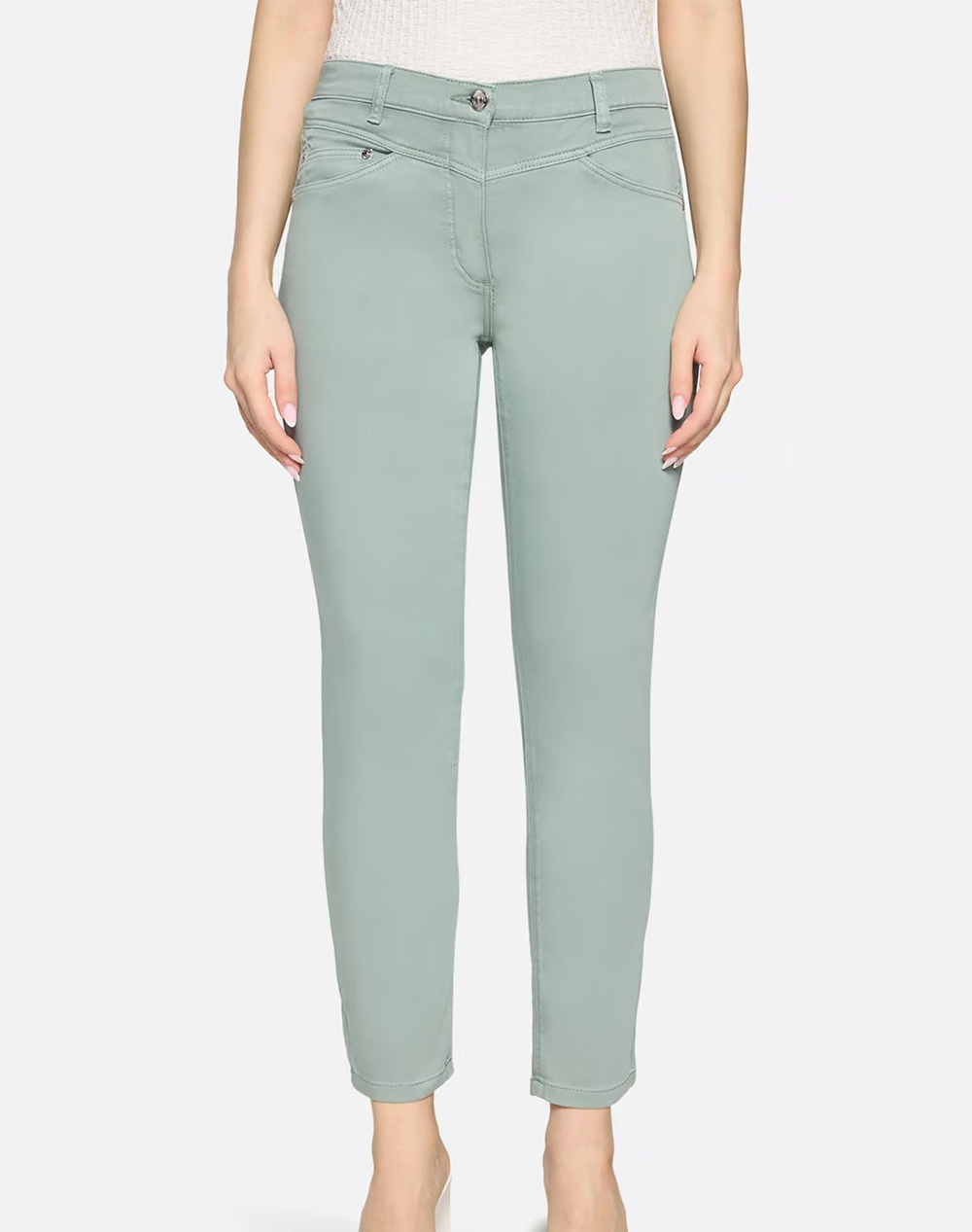 Betty Barclay Pants Γυναικα Ρουχα Παντελονια Chinos Mintgreen Βαμβακι,Με Ελασταν,Συνθετικο 6818/2518 9194 - Koolfly
