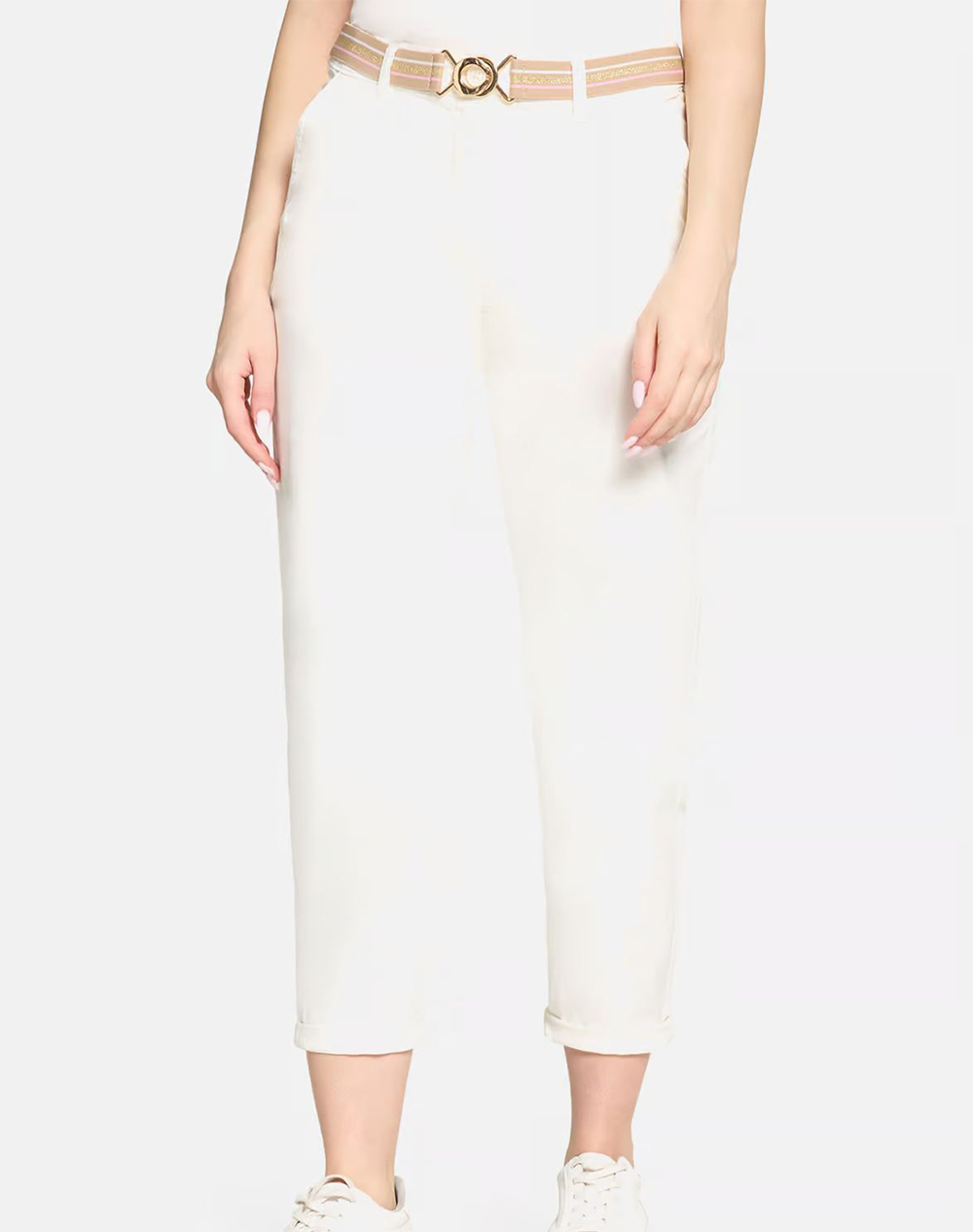 Betty Barclay Pants Γυναικα Ρουχα Παντελονια Jean/5P/Cargo Offwhite Βαμβακιμε Ελασταν 6147/2520 1014