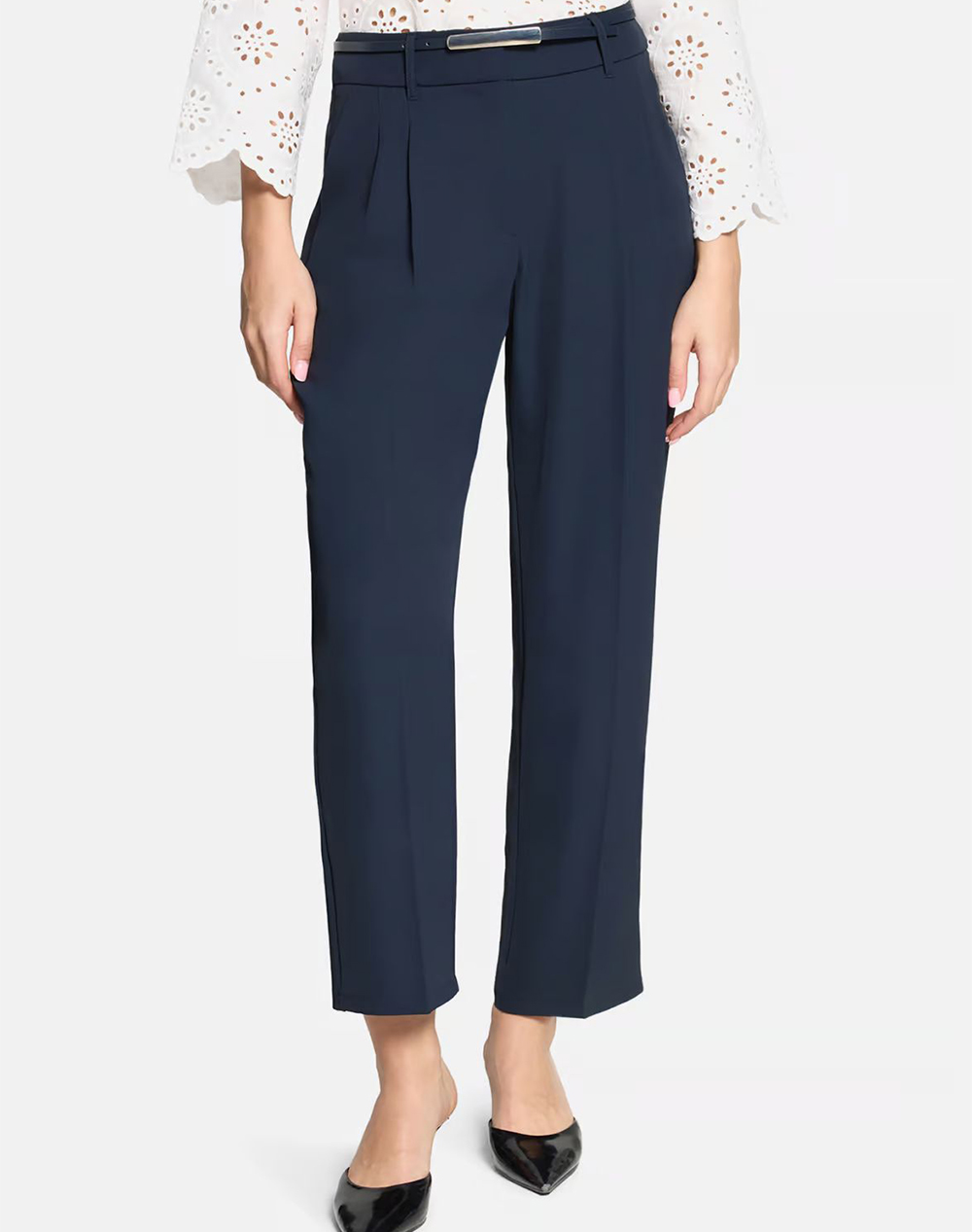 Betty Barclay Pants Γυναικα Ρουχα Παντελονια Υφασματινα Darkblue Με Ελασταν,Συνθετικο 6167/1840 8345 - Koolfly