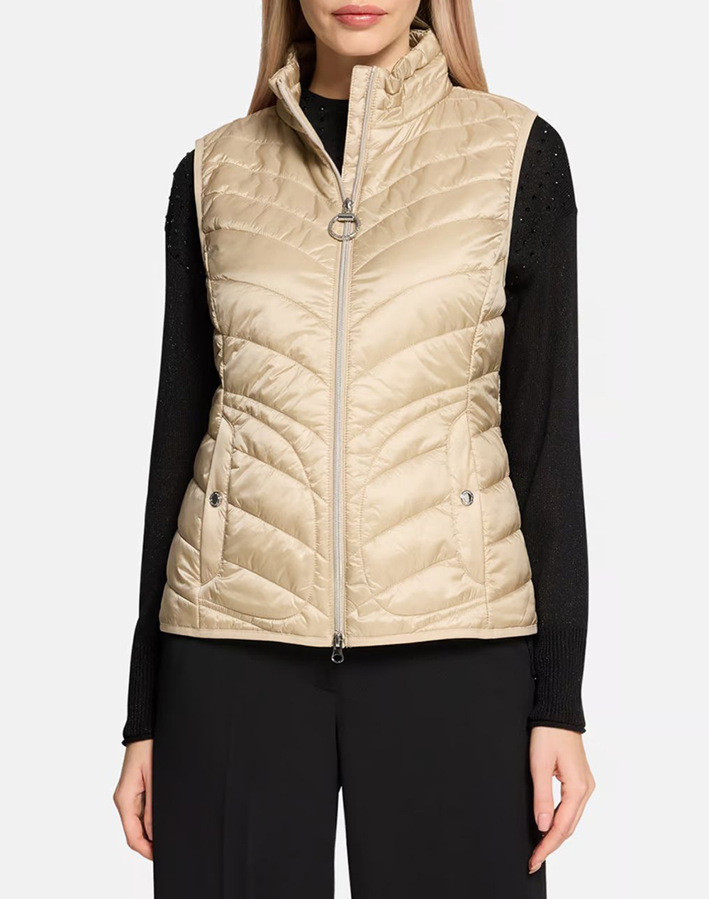 Betty Barclay Vest Γυναικα Ρουχα Πανωφορια Μπουφαν Μπουφαν Αμανικο Biege Συνθετικο 7013/1535 1038 - Koolfly